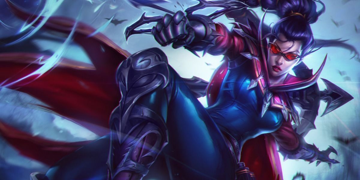 Vayne in their Splash Art from League of Legends