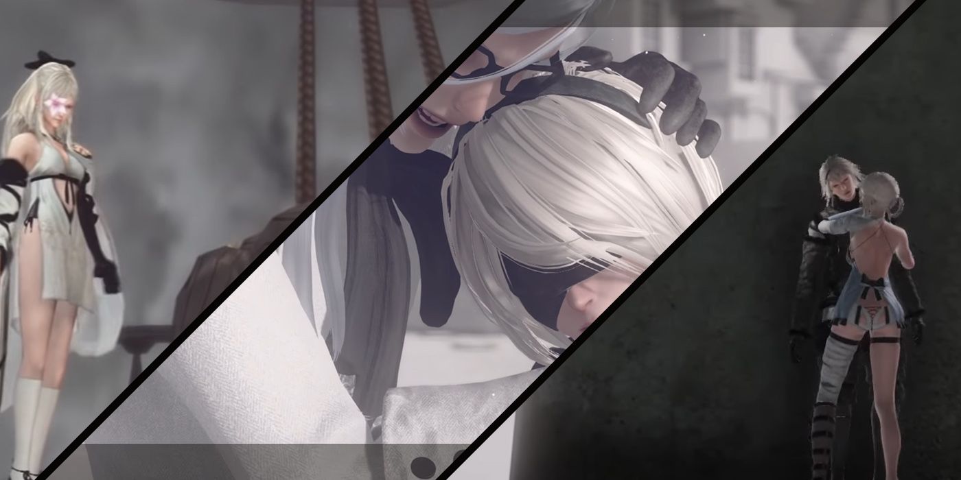 Nier Replicant v1.22: Violent &amp; Romantic Scenes From Drakengard 3, Nier Automata, And Replicant
