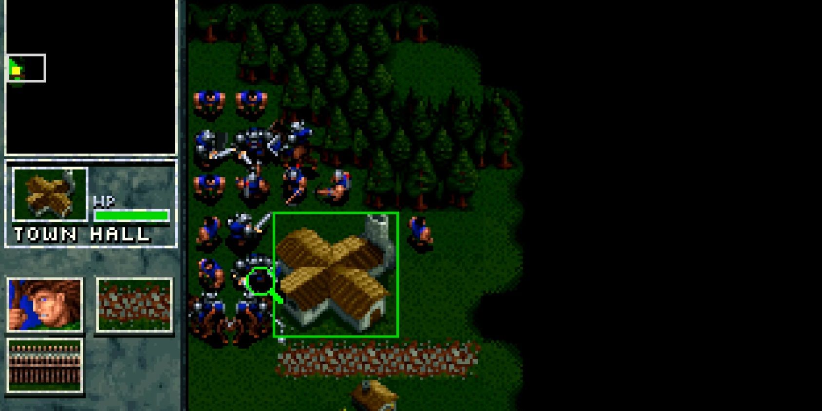 Warcraft 3 - Managing resources - playing the human faction