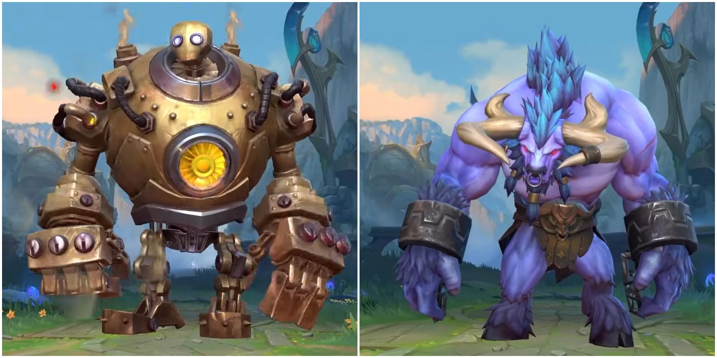 Wild Rift Blitzcrank and Alistar