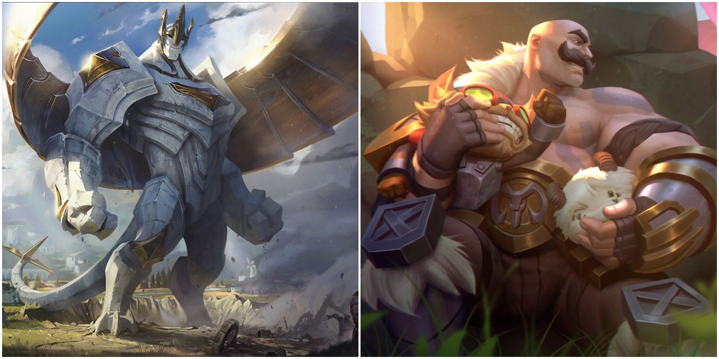 Wild Rift Galio and Braum