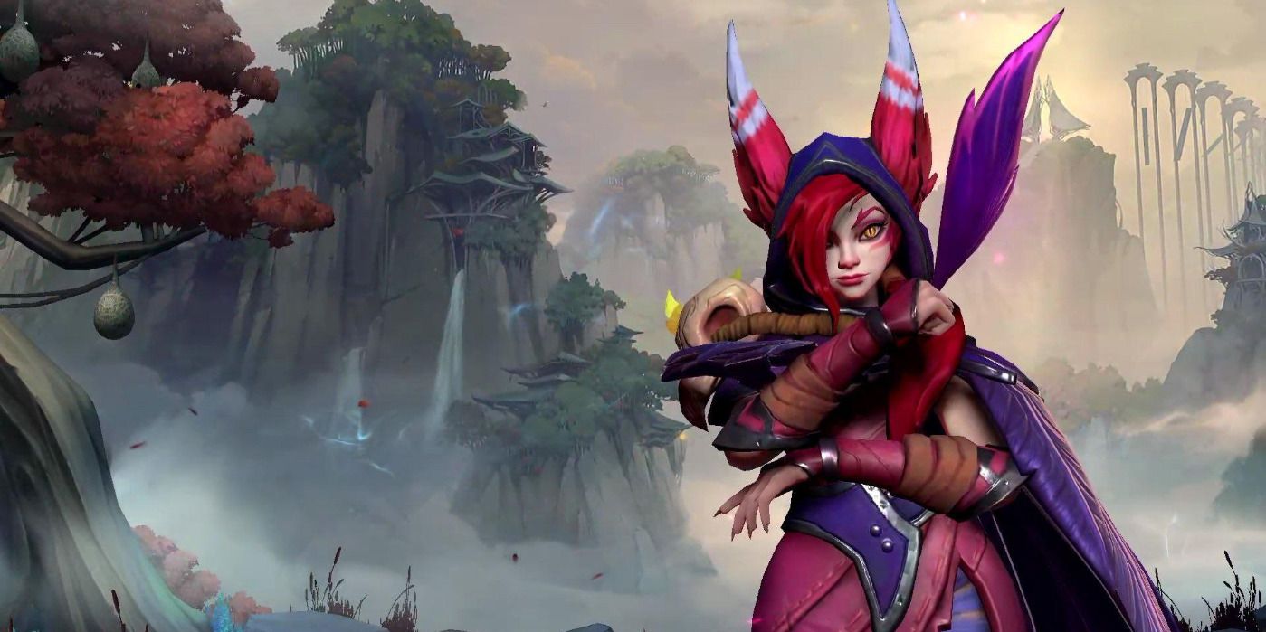 Wild Rift Xayah 3D Model