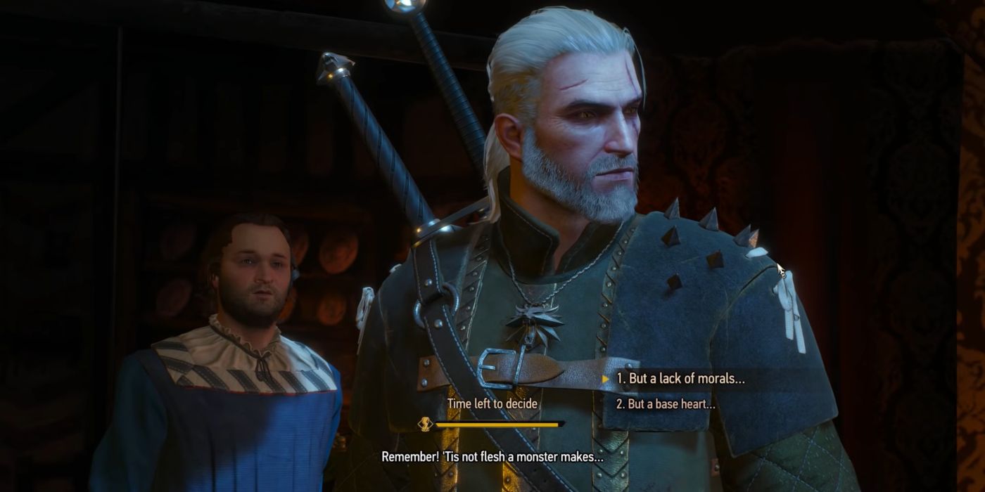 Witcher Screenshot Geralt Forth Line In Play