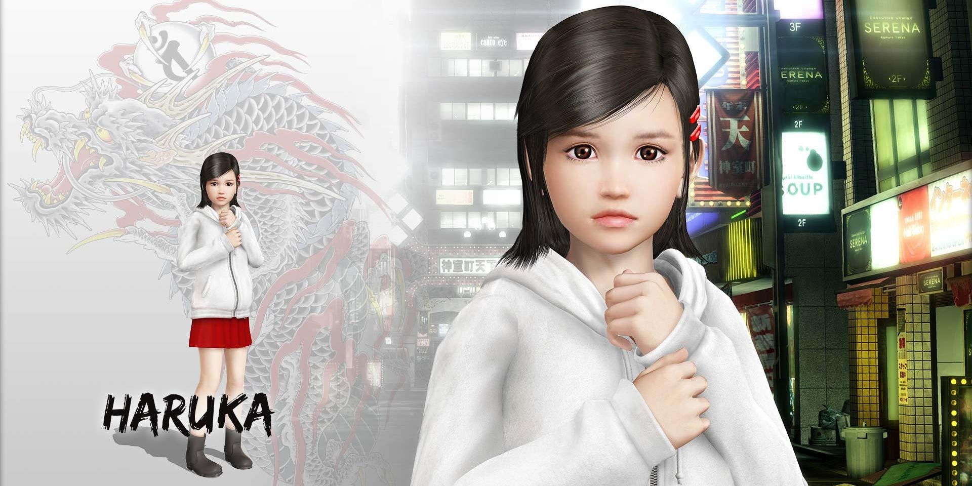 Haruka, bust and full bodied model