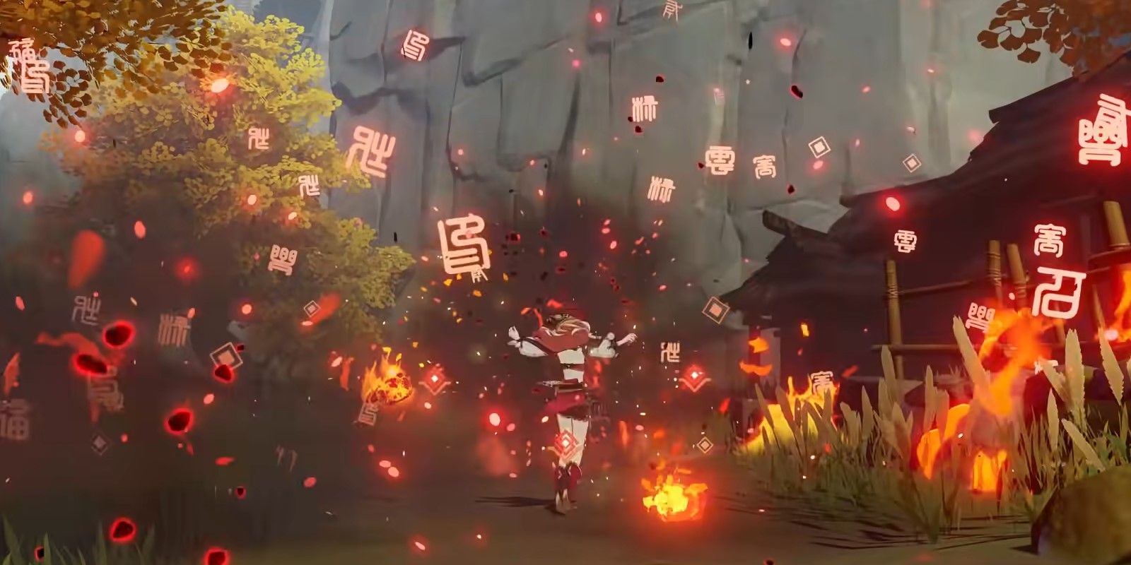 Yanfei Elemental Burst In genshin Impact