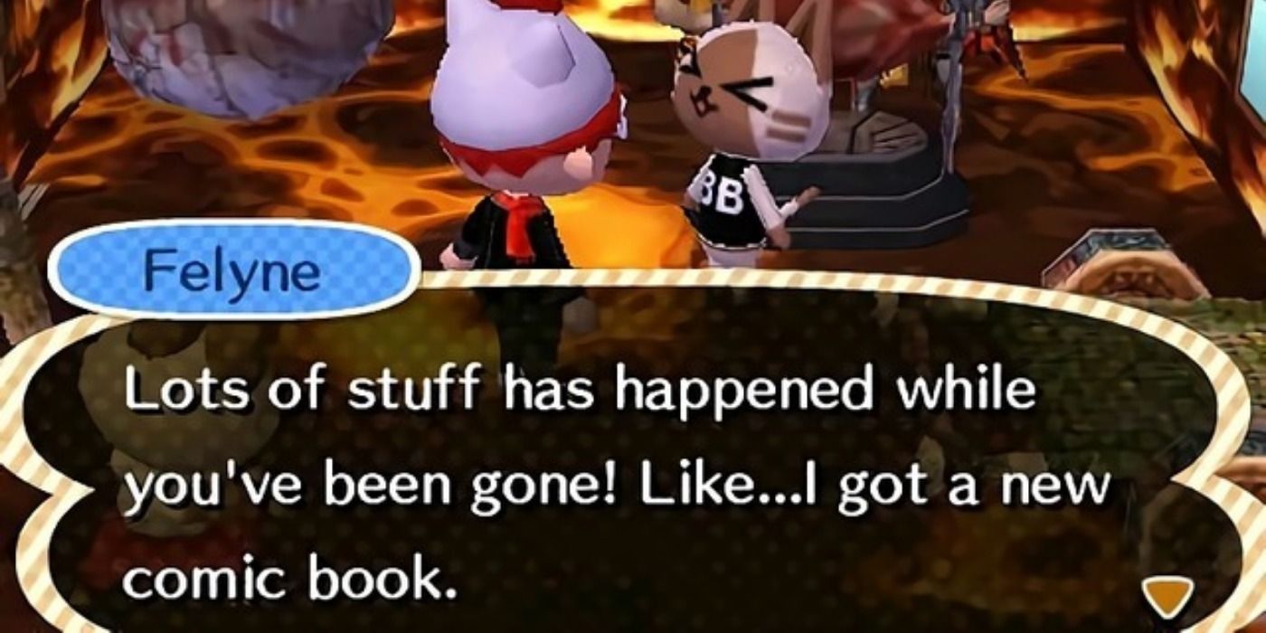 Felyne in Animal Crossing