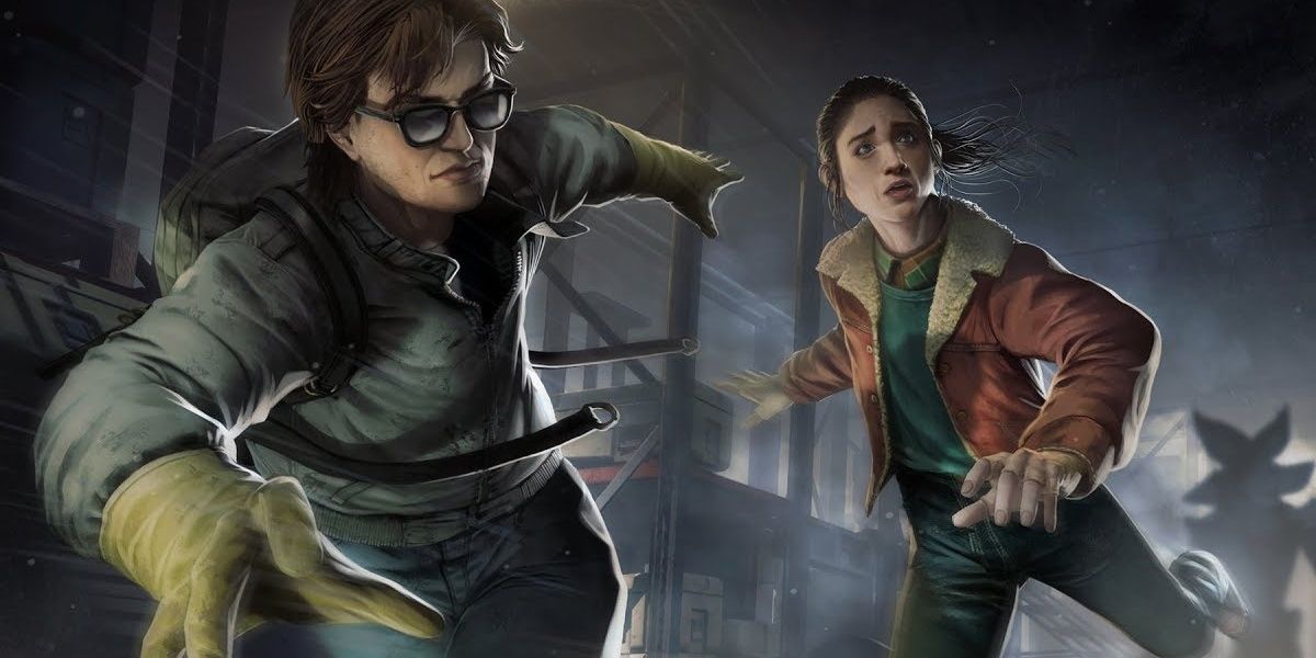 dead by daylight: steve and nancy being chased
