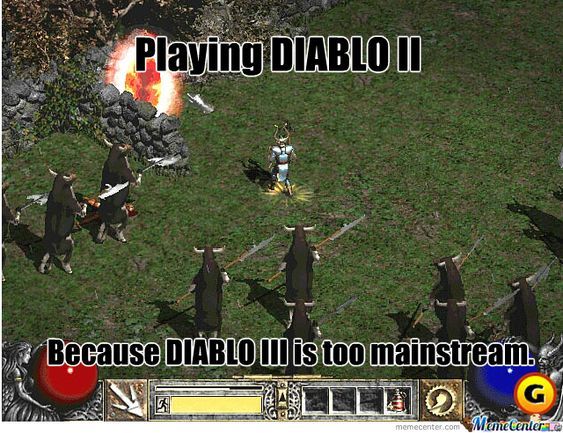 Diablo 2 Screenshot Meme
