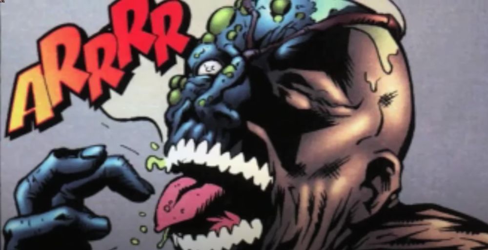 tyrant barry fight acid comic