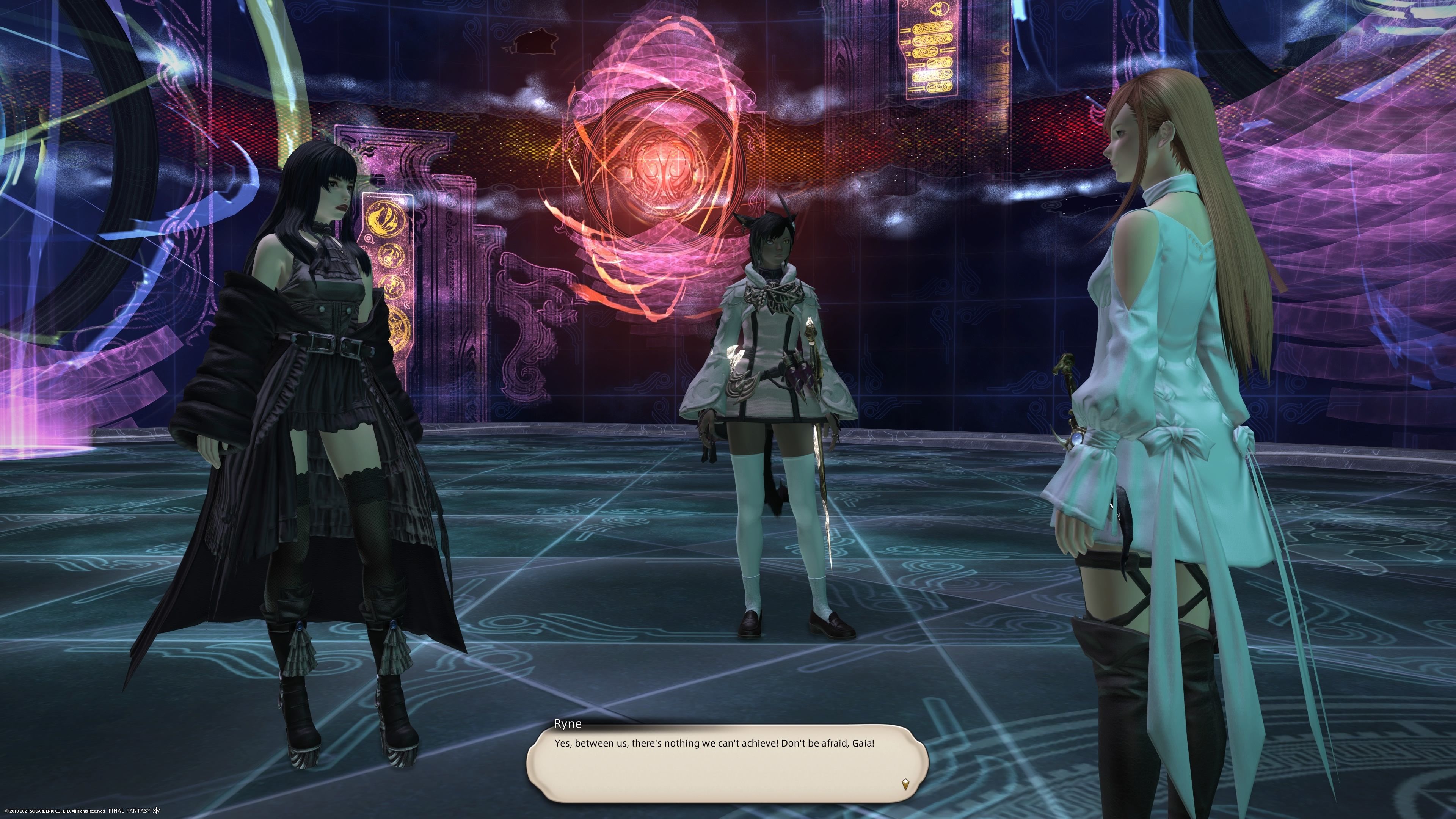 Ryne and Gaia FF14
