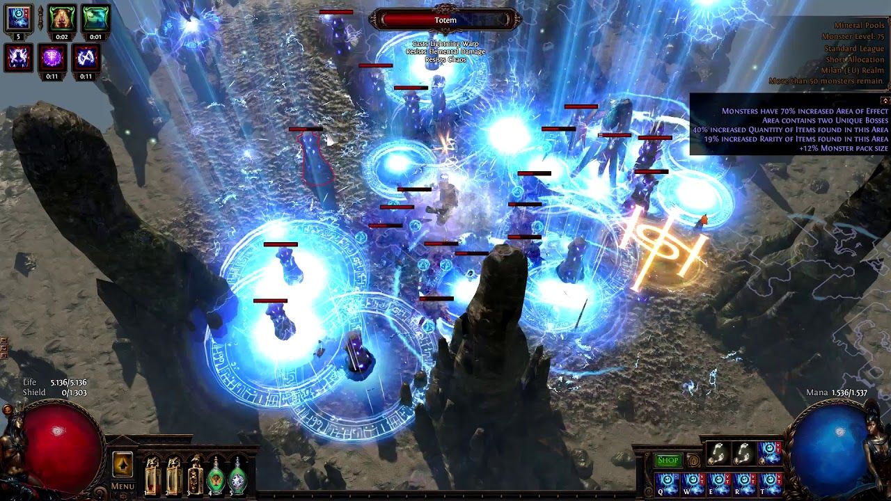 lightning warp