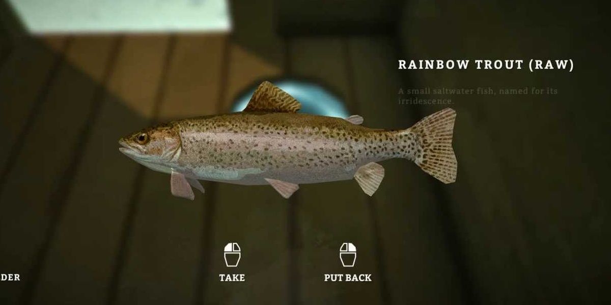 Rainbow trout: in The Long Dark