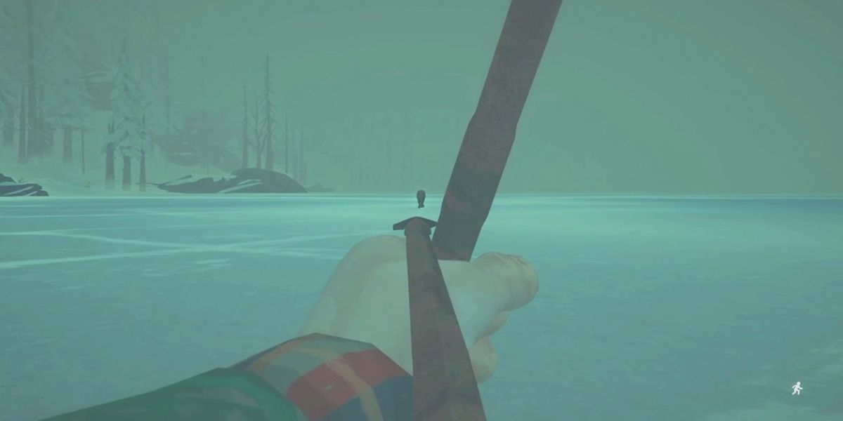 The long dark bow and arrow