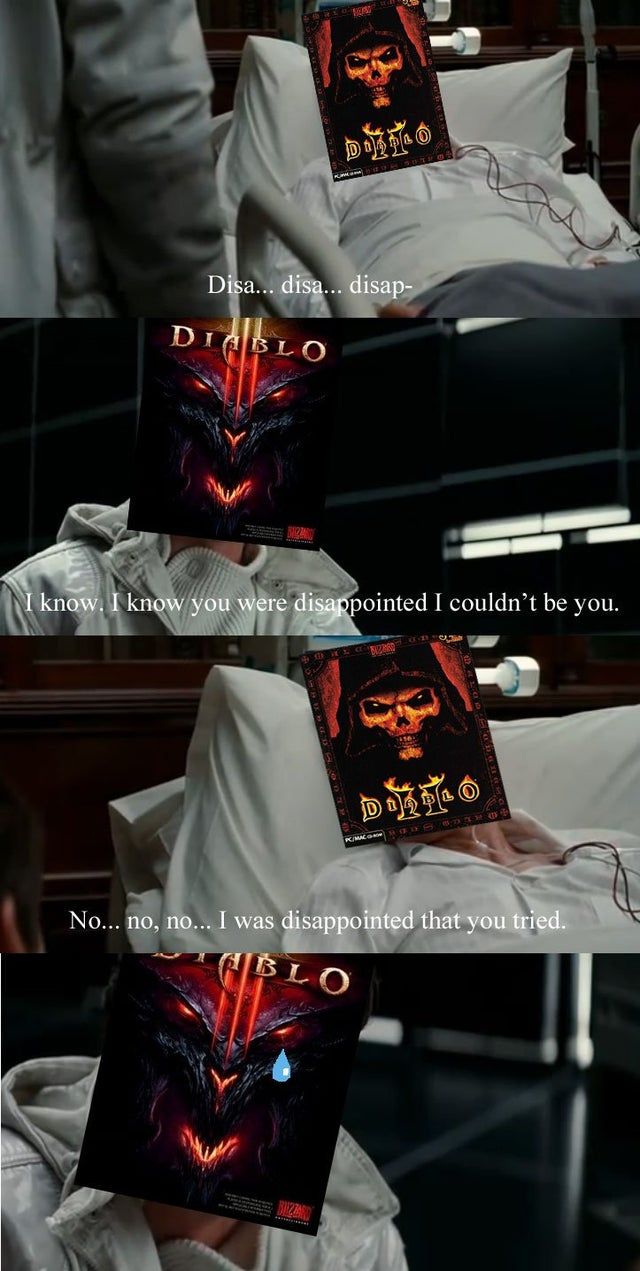 Diablo 2 Vs Diablo 3 Meme