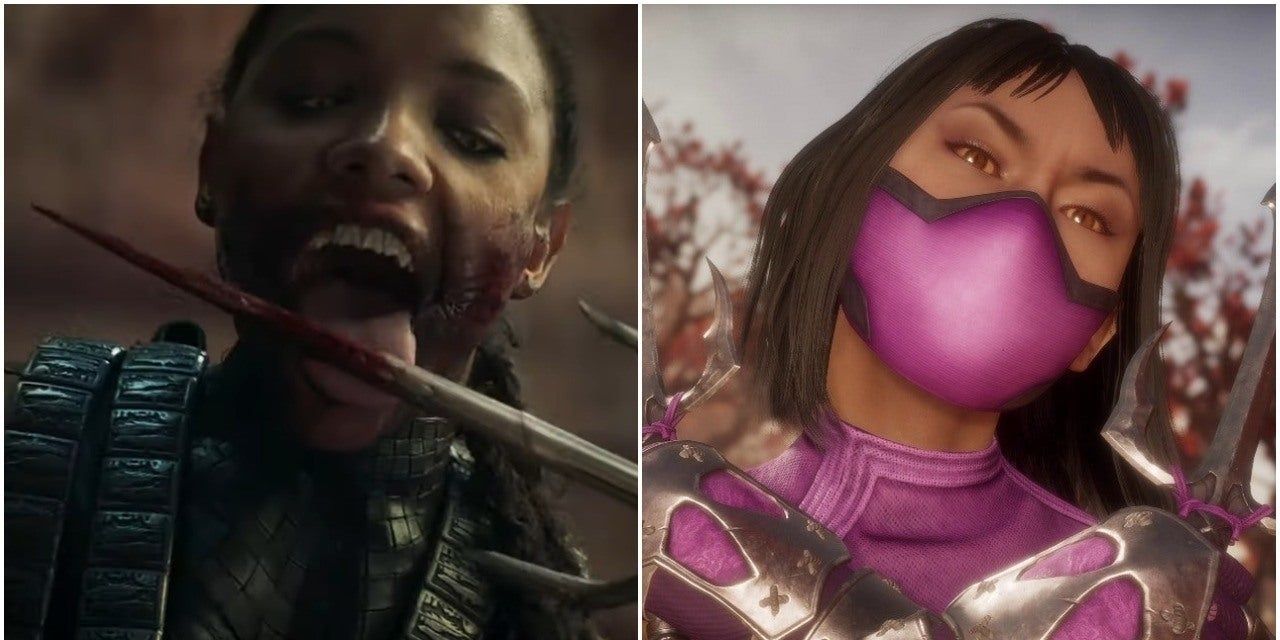 Mileena in the Mortal Kombat film and game