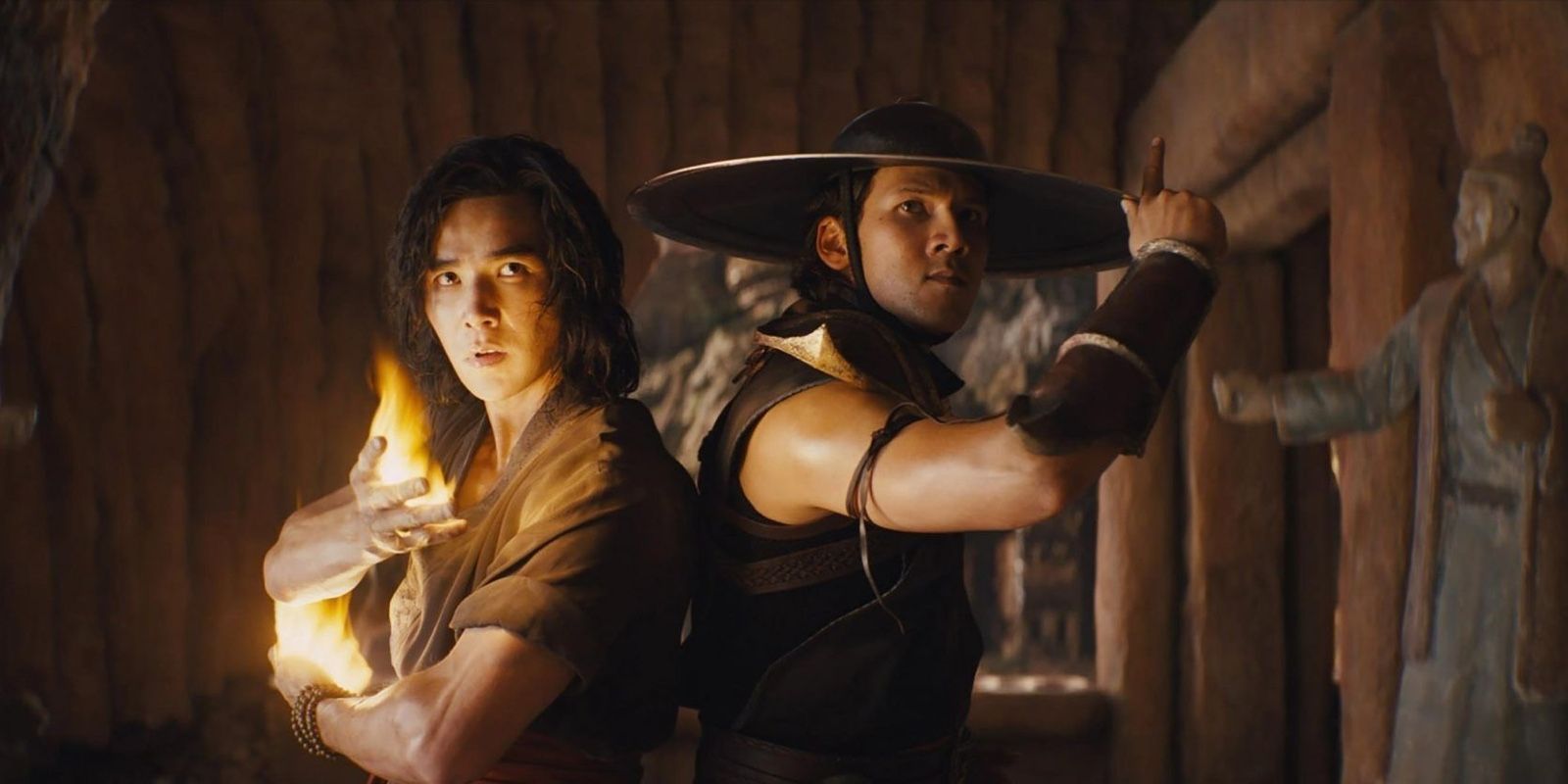 Liu Kang and Kung Lao in Mortal Kombat