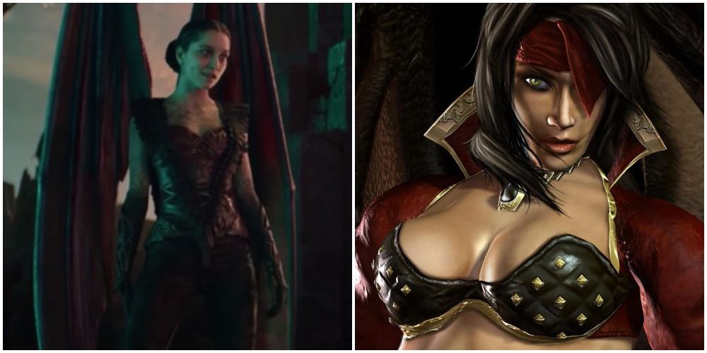 Nitara in the Mortal Kombat film and game