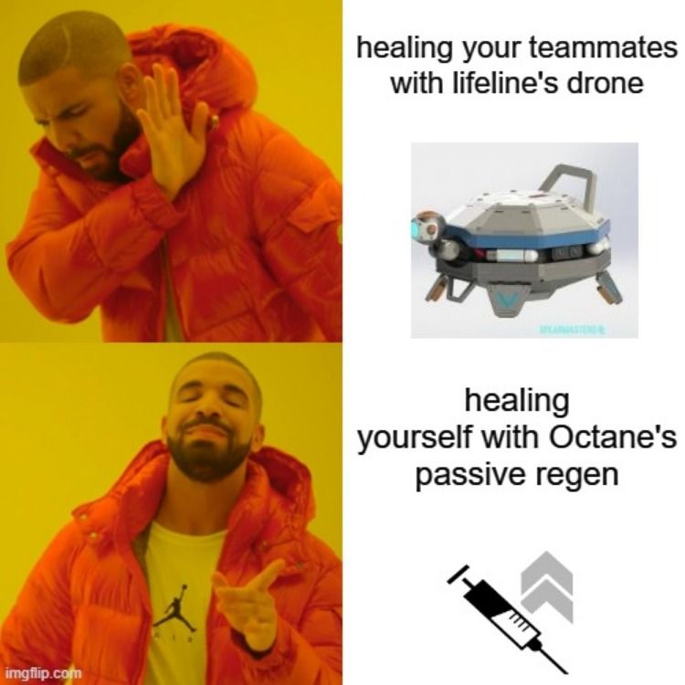 Healing Themselves Octane Apex Legends Meme