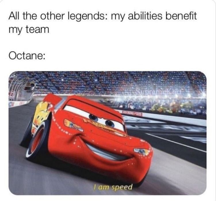 He Is Speed Octane Apex Legends Meme