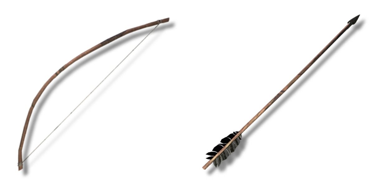 bow and arrow from The Long Dark