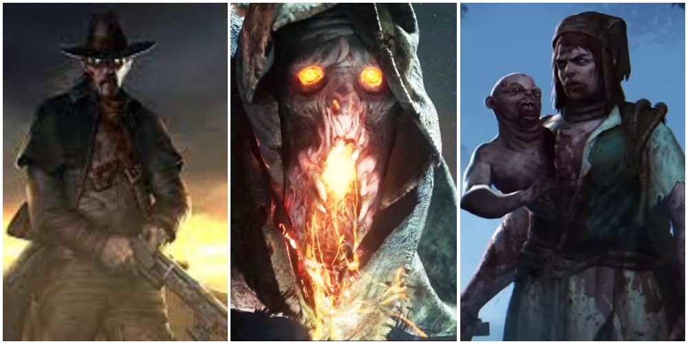 dead by daylight: death slinger, blight and twins