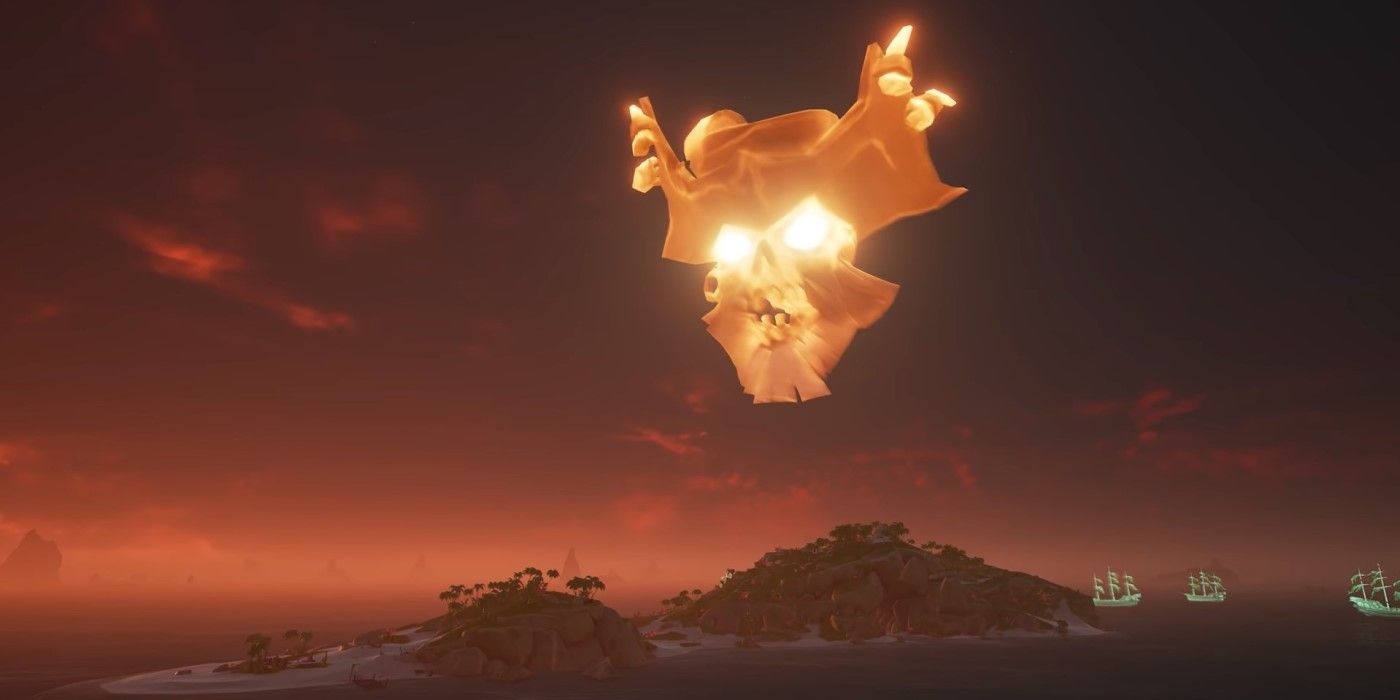 Captain Flameheart Ghost Fleet World Event in Sea of Thieves