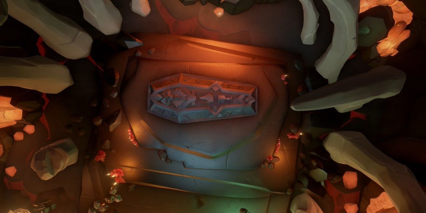 Captain Flameheart's Sarcophagus in Sea of Thieves