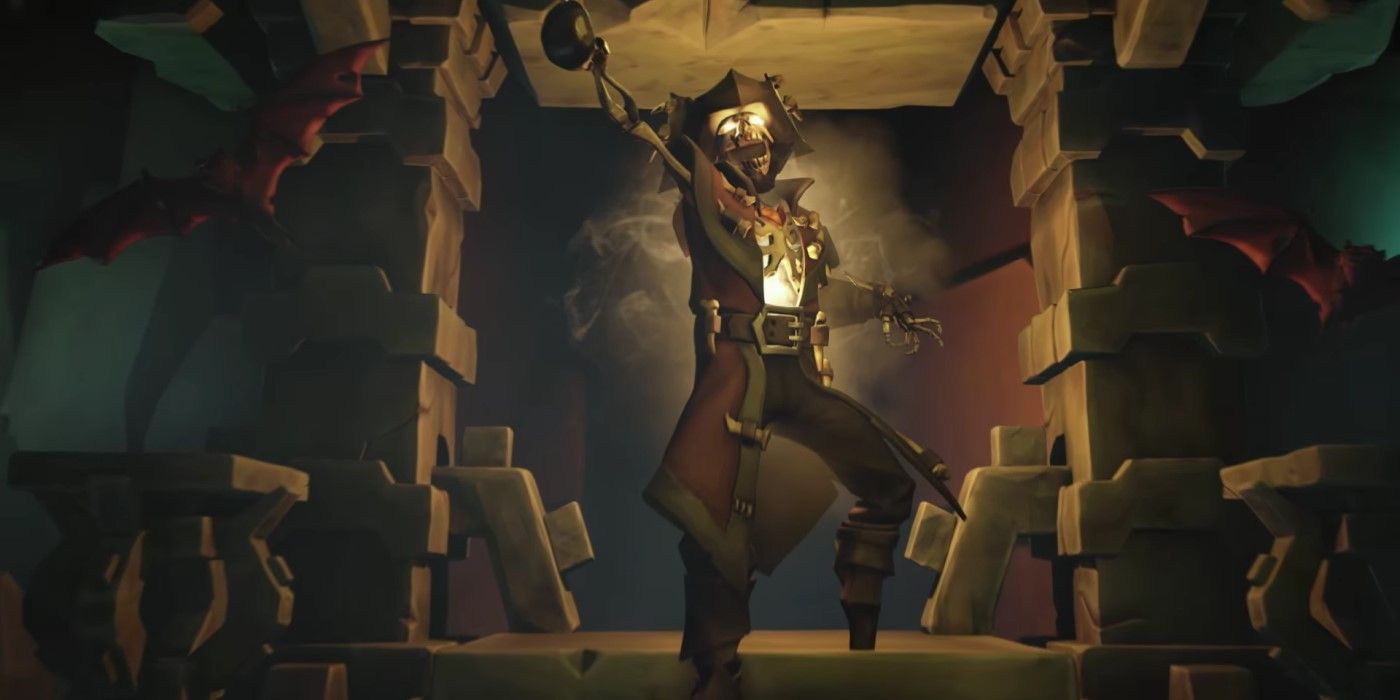 Captain Flameheart in the E3 2016 Cinematic Trailer for Sea of Thieves