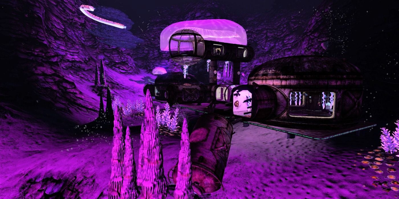 Jellyshroom Cave Degasi Habitat in Subnautica