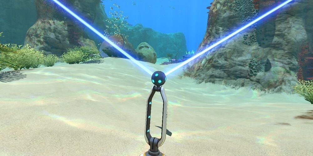 A Power Transmitter in Subnautica