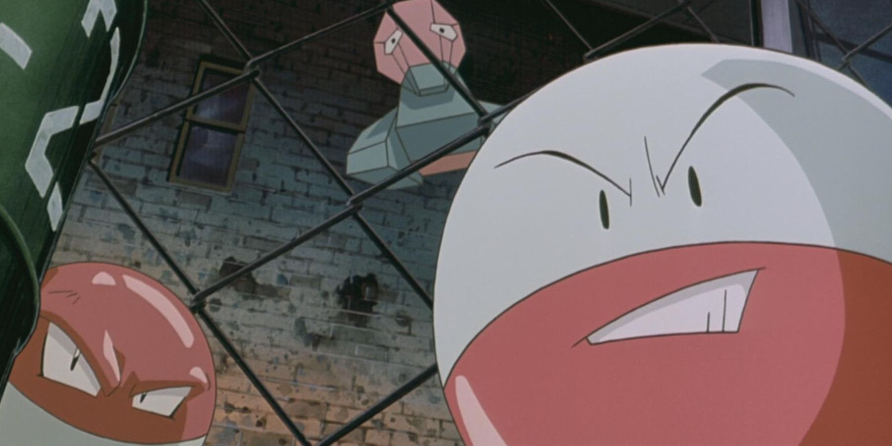 Voltorb and Electrode witha Porygon.