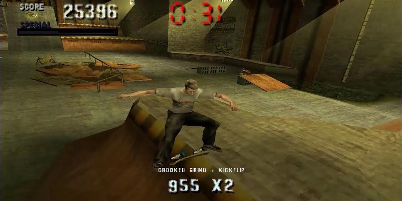 tony hawk warehouse grinding