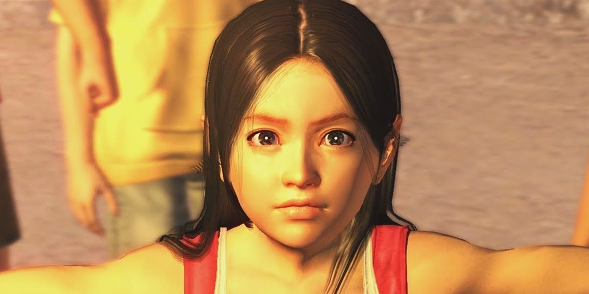 yakuza 3 haruka protecting morning glory