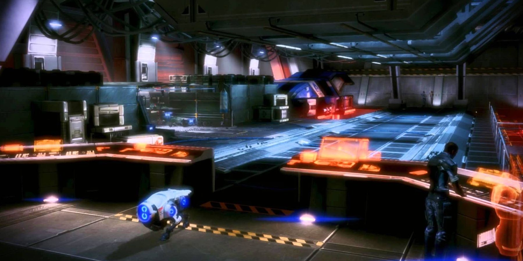 Shuttle bay.