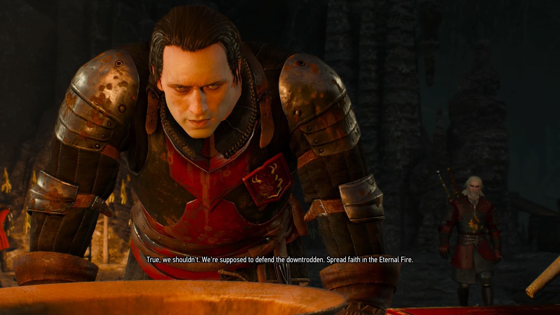 flaming rose members in the witcher 3