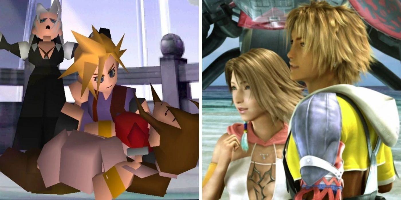 Aeriths Death FFVII and Tidus FFX