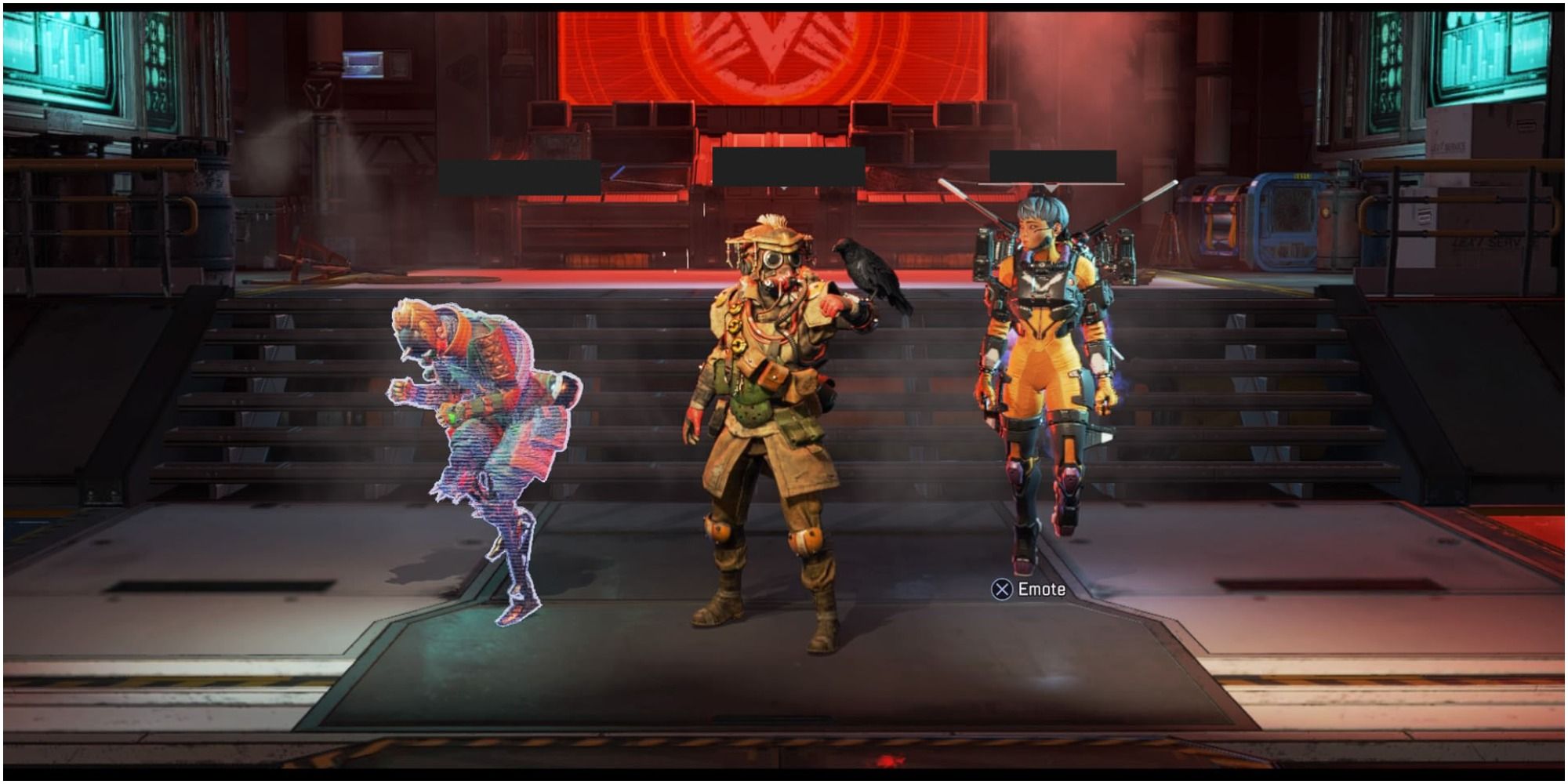 Apex Legends Arena Team Win Octane Bloodhound Valkyrie