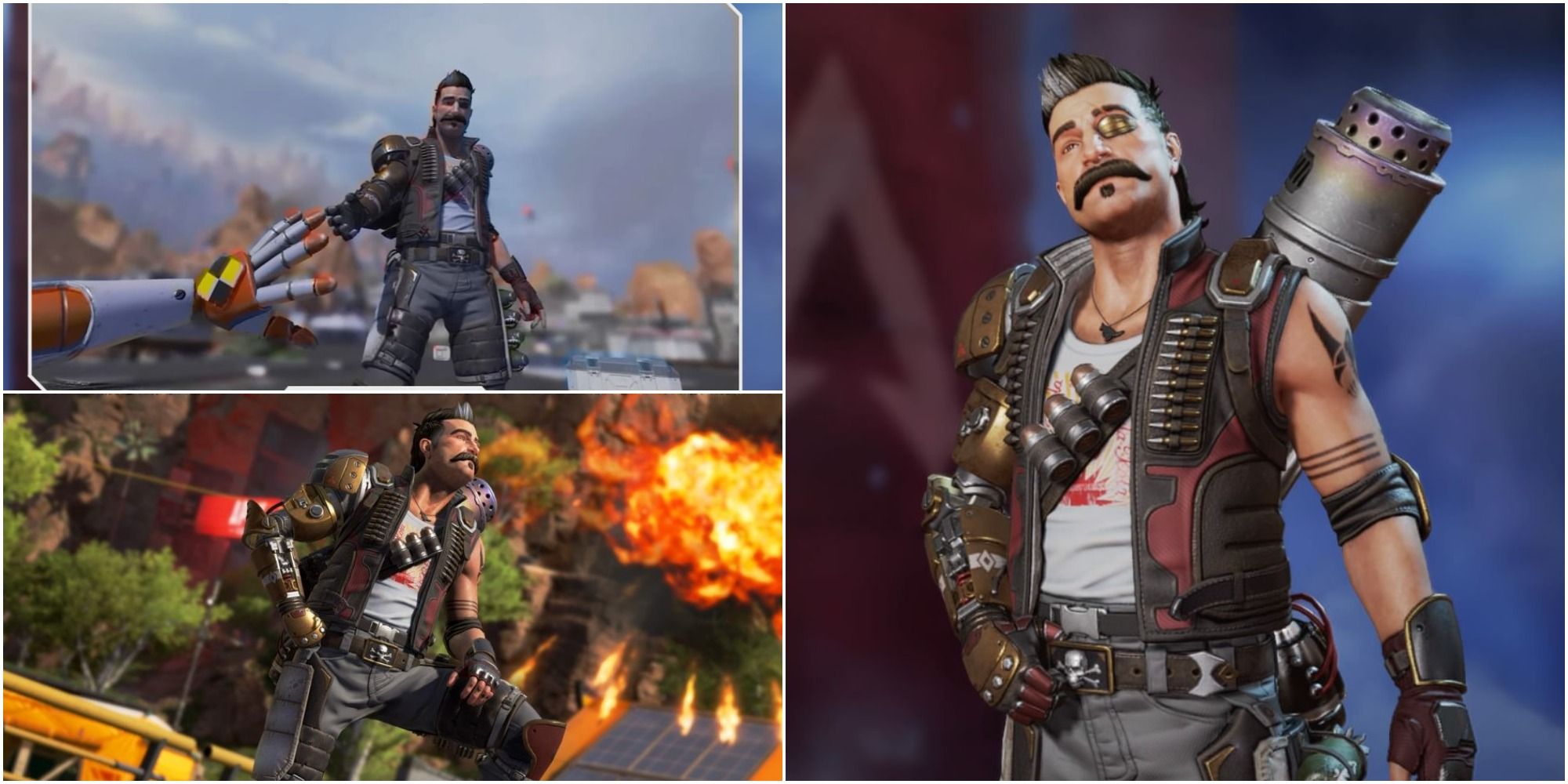 Apex Legends Fuse Finisher Collage