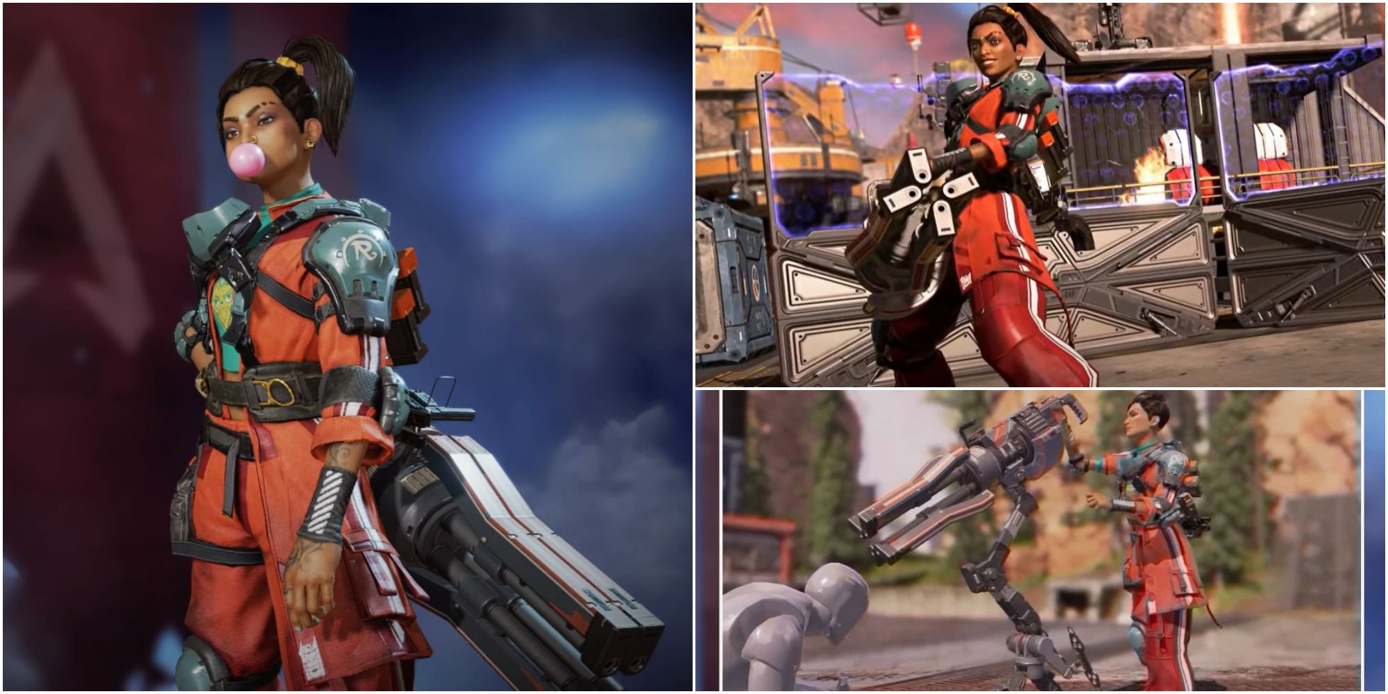 Apex Legends Rampart Finisher Collage
