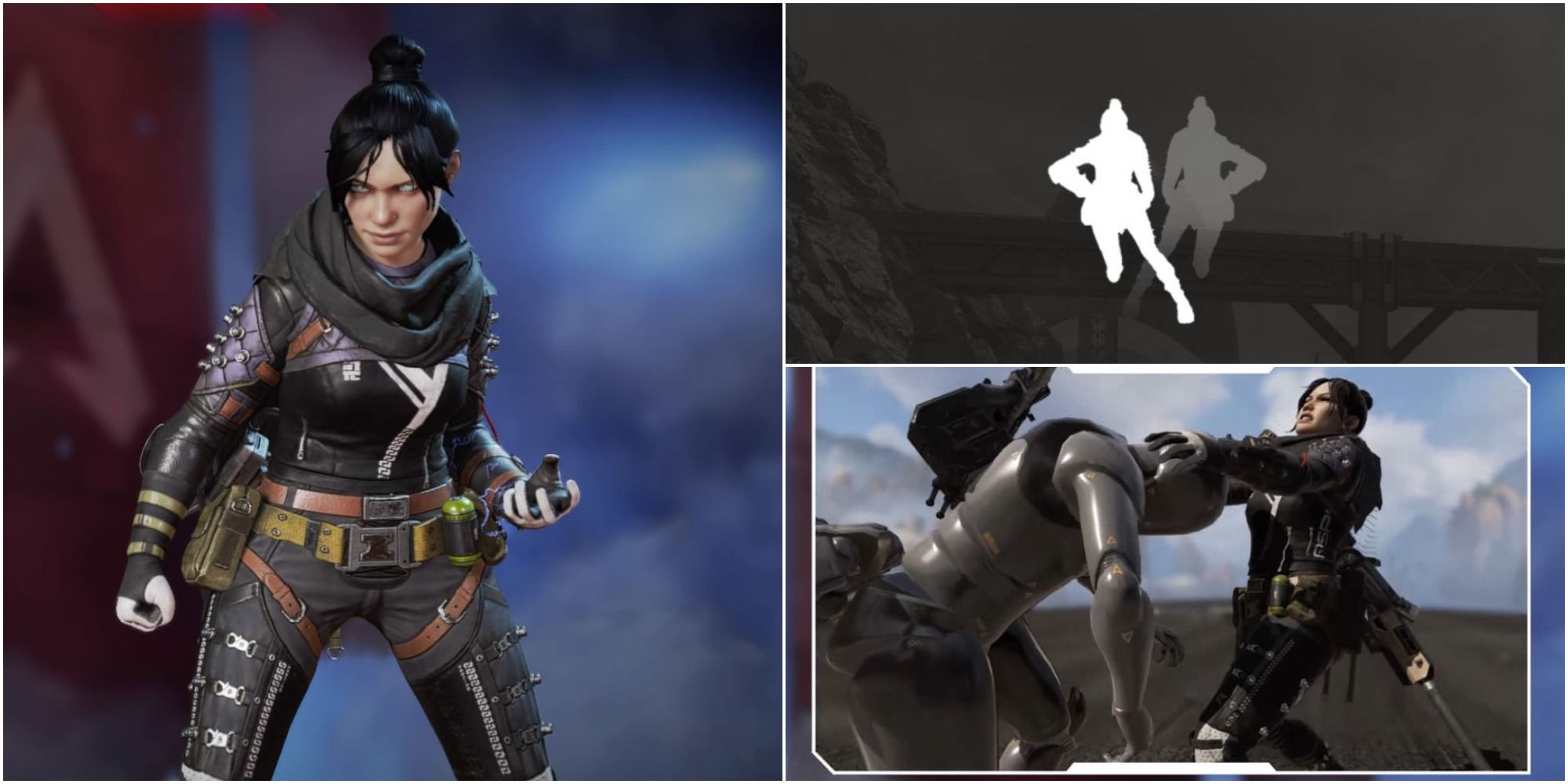 Apex Legends Wraith Finisher Collage