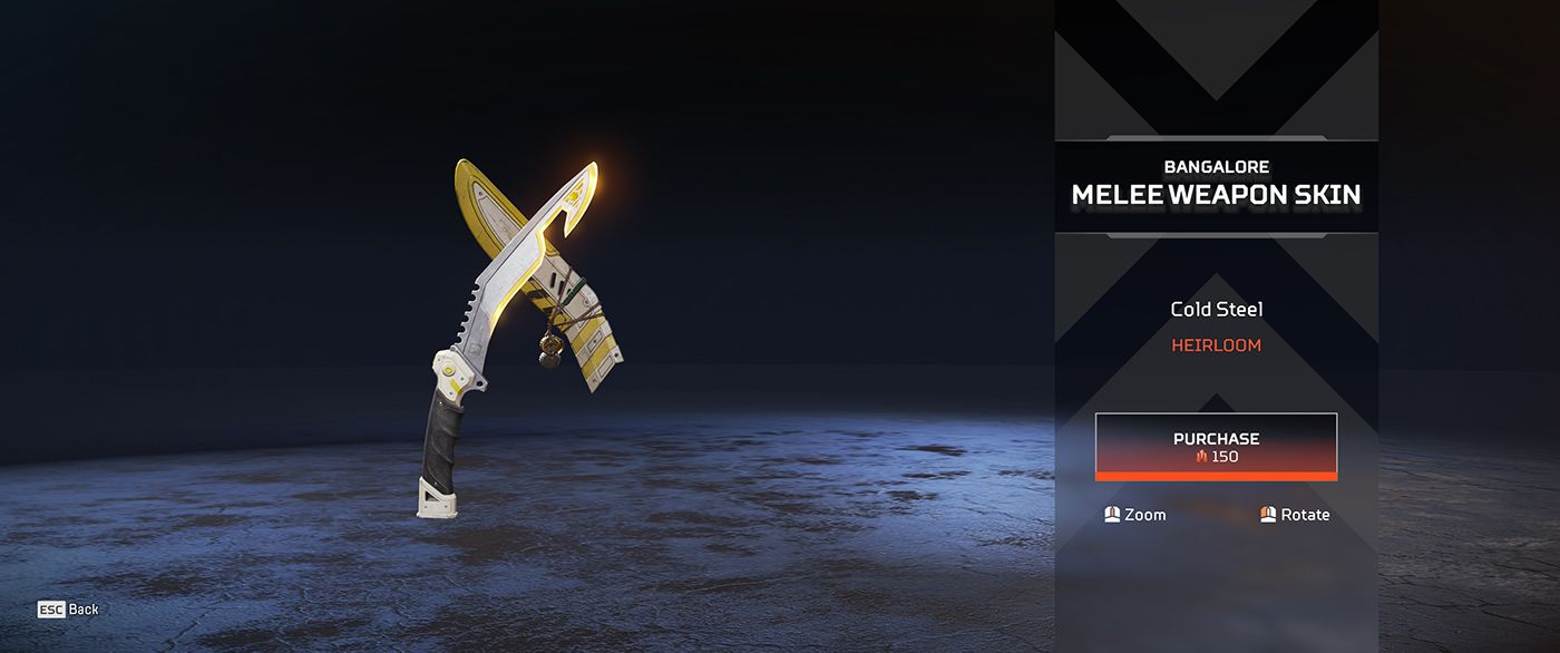 Bangalore Melee Weapon Skin