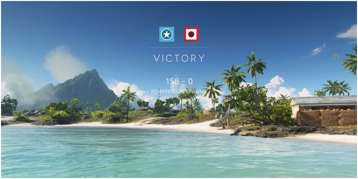 Battlefield V Conquest Mode Victory Screen
