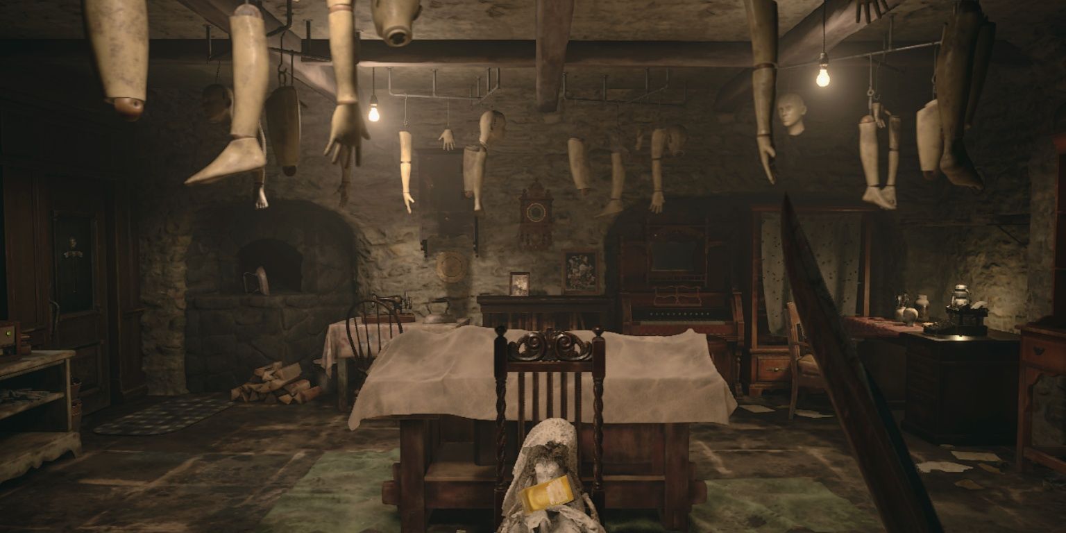Doll Workshop With Doll Parts