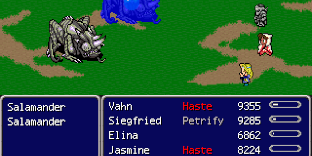 Blackmoon Prophecy Final Fantasy Fan Game Screenshot