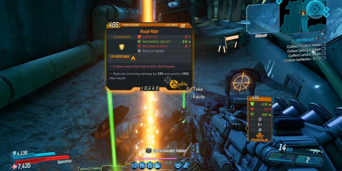 Borderlands 3 Rough Rider drop from Urist McEnforcer