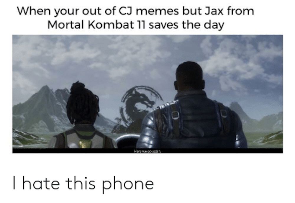 CJ jax meme copy
