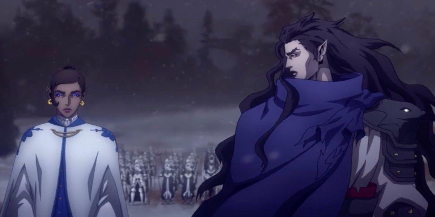 Striga and Miranda from the Castlevania Anime