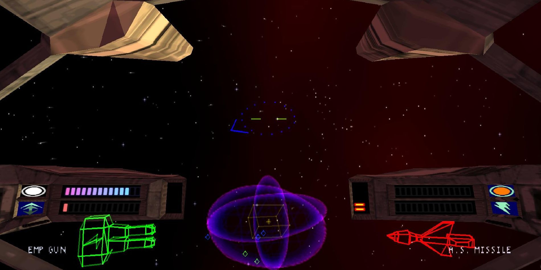 Colony Wars fight in space