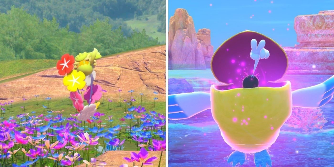 Comfey and Pelipper New Pokemon Snap