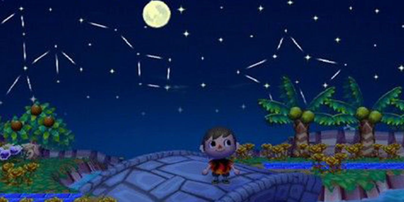 Aniaml Crossing Constellations Night Sky